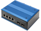 DIGITUS Industrial 4+2-Port Gigabit Ethernet Switch 4 Por...