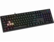 Mechanická klávesnice Savio Tempest x2 RGB, Outemu RED