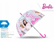 Kids Euroswan Barbie automatický průhledný deštník