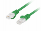 Lanberg Patchcord Cat.6 UTP LSZH CU Fluke Passed 3M zelený