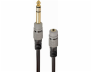 Gembird Audio adaptérový kabel 0,2 m z 3,5 mm na 6,35 mm