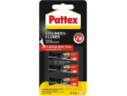 Pattex tekuté lepidlo Super Glue Liquid Mini-Trio bezbarv...