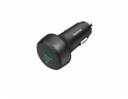 USB-C QC PD 25W nabíječka do auta, černá