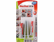 Fischer Hmoždinky DuoPower O 10 mm x 50 mm WH K 2 kusy s úhlovým hákem