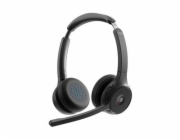 Cisco Headset 722 - Náhlavní souprava - náhlavní - Bluetooth - bezdrátový - uhlíková čerň - Cisco Webex Certified