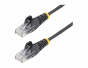 Startech 3m Slim LSZH CAT6 Ethernet Cable, 10 Gigabit Snagless RJ45 100W PoE Patch Cord, CAT 6 10GbE UTP Network Cable w/Strain Relief, Black, ETL, Low Smoke Zero Halogen - Category 6 - 28AWG (N6PAT30