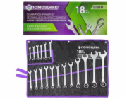 Forcekraft Sada 18dílných očkoplochých klíčů (8-32 mm)
