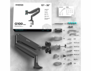 Onkron NÁSTĚNNÝ DRŽÁK PRO MONITOR/13-32 ČERNÝ G100-B G100-B (4603728440699)