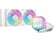DEEPCOOL LP240 Počítačová skříň, Procesor Kapalinový chladič typu vše v jednom 12 cm Bílá 1 kusů