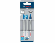 Bosch PRO Plátky do přímočaré pily Bosch T 121 GF, 3dílné