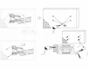 Maclean Držák na TV, max. VESA 400x400, 26-70, až 45 kg, černý, MC-781 + 6057