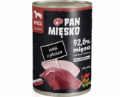 PAN MIĘSKO Krůta se zvěřinou – vlhké krmivo pro psy – 400g