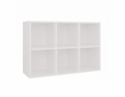 REGÁL MALAX MINI 2X3 BÍLÝ