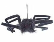 Halloween velký černý pavouk