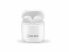 AV:link Ear Shots, bezdrátová Bluetooth sluchátka s nabíj...