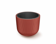 Hrnec Prosperplast Milly, plast, H 34,9 cm, červený