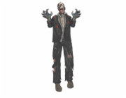 Halloween 2D dekorace zombie advokát, 150 cm