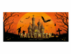 Halloween Banner, Strašidelný dům, 400x180cm