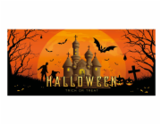 Halloween Banner, Strašidelný dům, 400x180cm