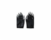 Rukavice s dlouhými nehty, stříbrné