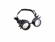 Steampunkové brýle černé