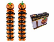 Stojan s 16 fóliovými balónky Halloween dýně