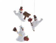 Halloween náhrdelník s třemi duchy