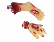 Halloween odříznutá ruka a noha