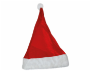 Čepice Santa Claus s bambulí, samet