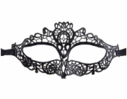 Krajková škraboška, černá No.2