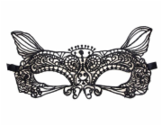 Krajková škraboška, černá