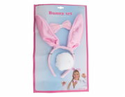 Růžový set zajíček 