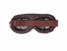 Pilotní brýle, hnědé