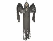 Halloween zombie kostra s křídly, 160 cm