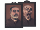 Halloween fotorámeček hologram kněz