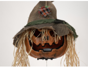 Halloweenská dýňová hlava, 70 cm