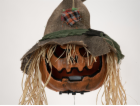 Halloweenská dýňová hlava, 70 cm