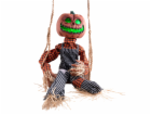 Halloween strašák dýně, 90 cm