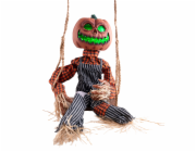 Halloween strašák dýně, 90 cm