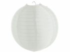 Nylonový lampion 30 cm, bílá