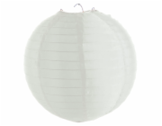 Nylonový lampion 30 cm, bílá