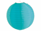 Nylonový lampion 30 cm, světle zelená