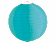 Nylonový lampion 30 cm, světle zelená