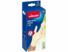 Latexové rukavice Vileda Natural Latex M/L, 10 ks