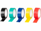 Páska izolační PVC 19 mm/5 m 5 ks mix barev