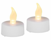 Svíčka čajová LED bílá 2 ks MagicHome