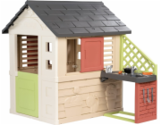Smoby Dětský domeček Nature + 17 doplňků
