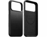 Nomad Traditional Leather Case - kožené pouzdro kompatibilní s MagSafe pro iPhone 17 Pro Max (černé)