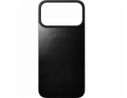 Nomad Magnetic Leather Back - Magnetický kryt pro iPhone 17 Pro, kompatibilní s MagSafe, Horween kůže (černá)