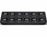 Patisse Tvar Madeleine Pattisse 40 cm, černá ocel